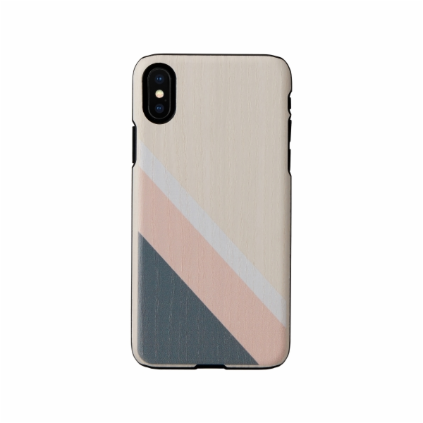 MAN&WOOD SmartPhone case iPhone X/XS pink suit black