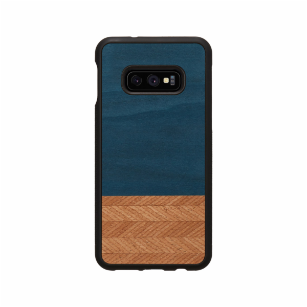 Pouzdro MAN&WOOD SmartPhone Galaxy S10e džínové černé
