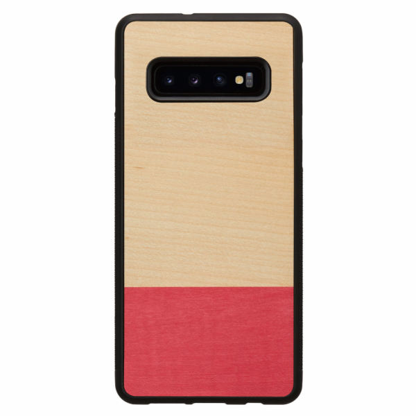 Pouzdro na chytrý telefon MAN&WOOD Galaxy S10 Plus v čern...