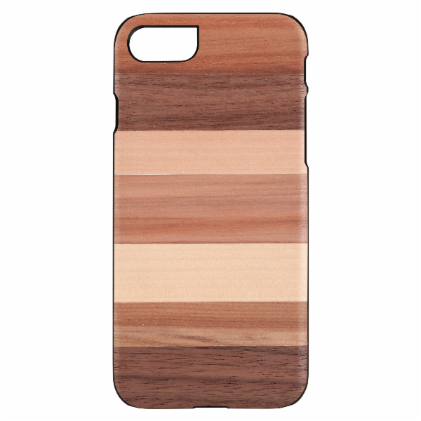 Pouzdro MAN&WOOD pro iPhone 7/8 sabbia černé