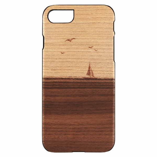Pouzdro MAN&WOOD pro iPhone 7/8 mare black