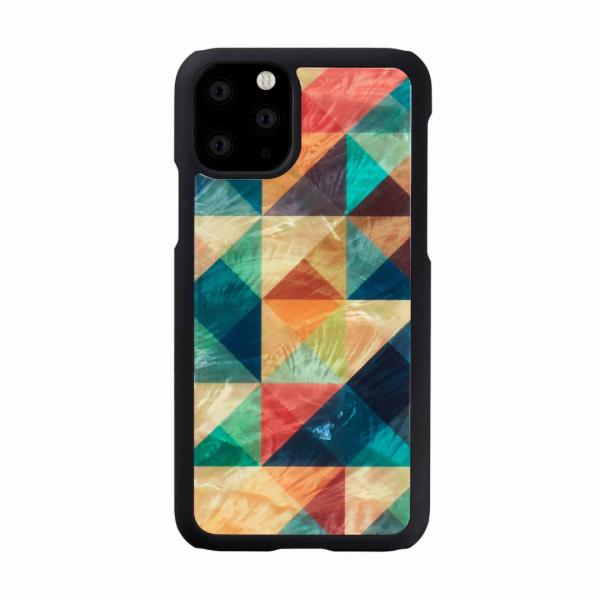 Pouzdro iKins SmartPhone iPhone 11 Pro mozaikové černé