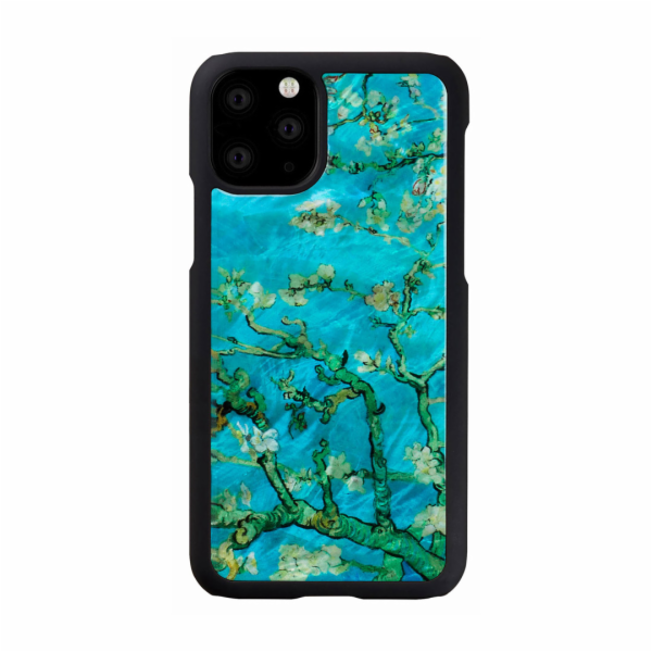 Pouzdro iKins SmartPhone iPhone 11 Pro mandlový květ černý