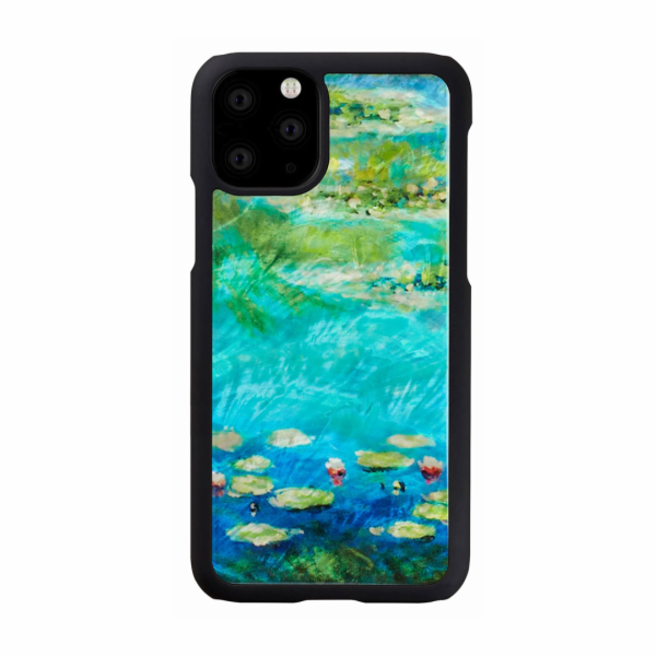 Pouzdro iKins SmartPhone iPhone 11 Pro vodní lilie černé