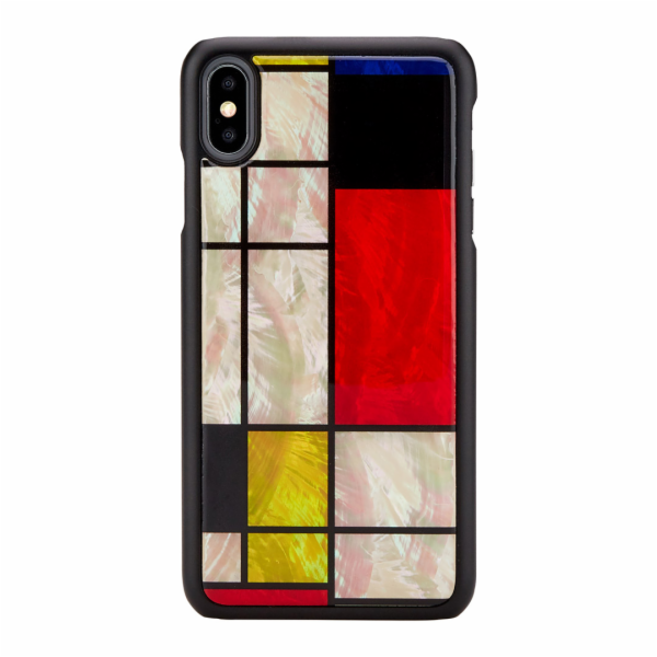 Pouzdro iKins SmartPhone iPhone XS Max mondrian black