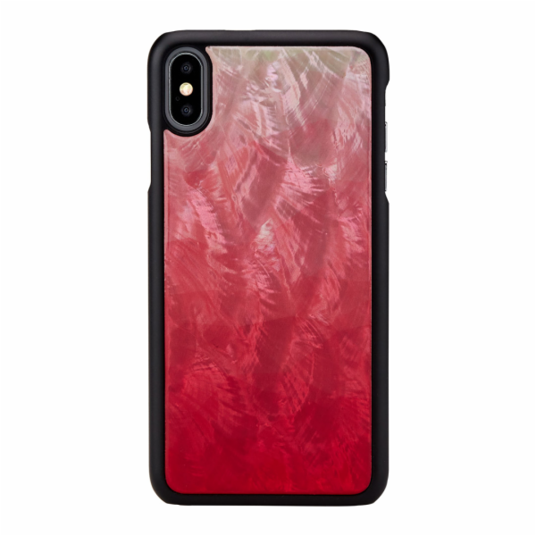 Pouzdro iKins SmartPhone iPhone XS Max růžové jezero černé
