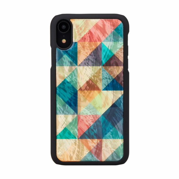 Pouzdro iKins SmartPhone iPhone XR mozaika černé