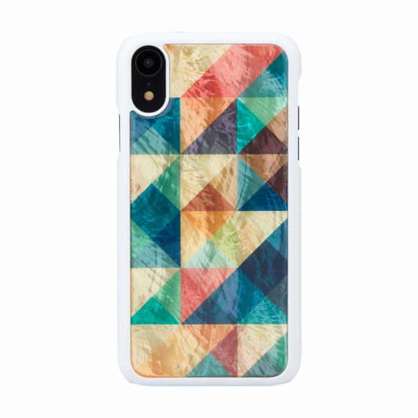 Pouzdro iKins SmartPhone iPhone XR mozaika bílá