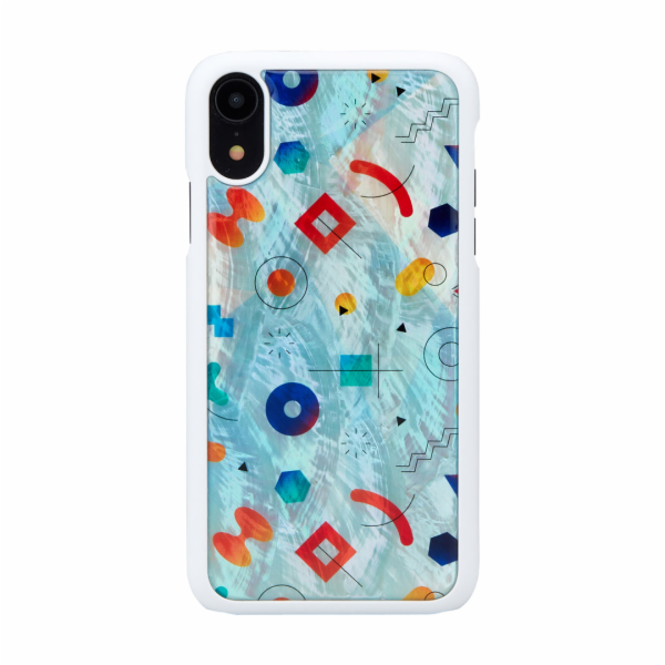 Pouzdro iKins SmartPhone iPhone XR poppin rock white