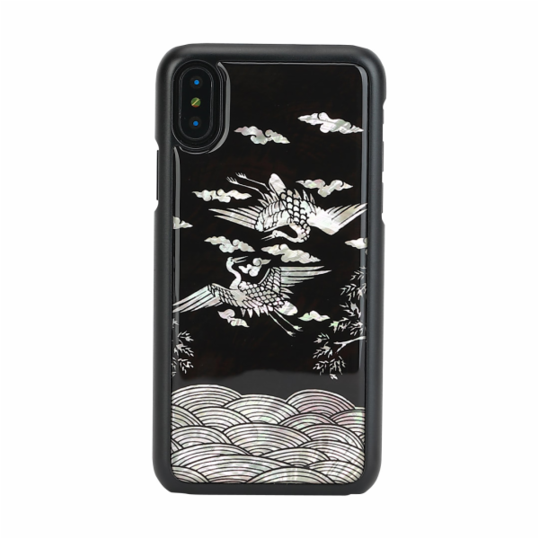 Pouzdro iKins SmartPhone iPhone XS/S jeřábové černé