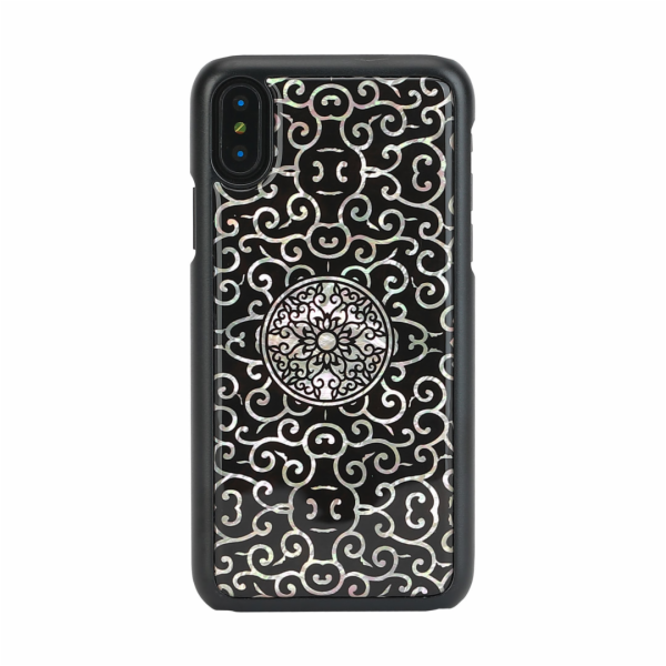 Pouzdro iKins SmartPhone iPhone XS/S liana black