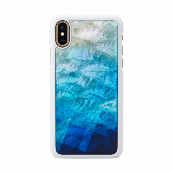 Pouzdro iKins SmartPhone iPhone XS/S blue lake white