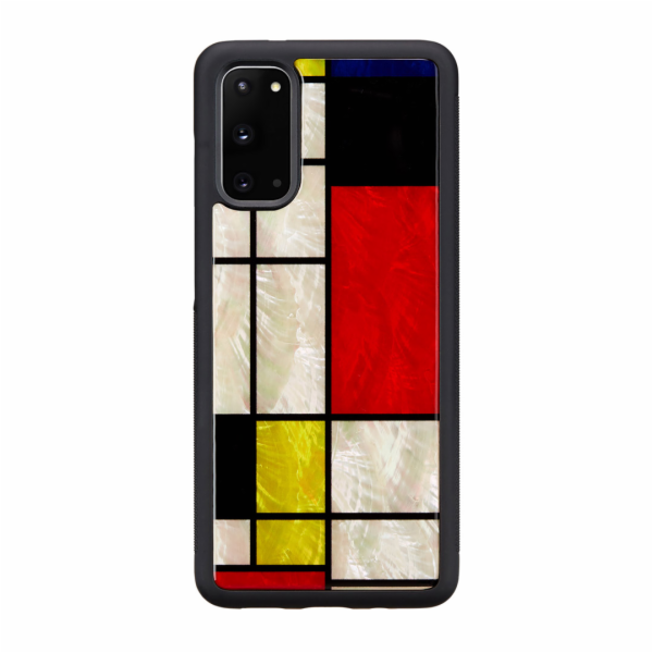 Pouzdro iKins pro Samsung Galaxy S20 mondrian black