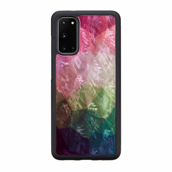Pouzdro iKins pro Samsung Galaxy S20 vodní květ černý