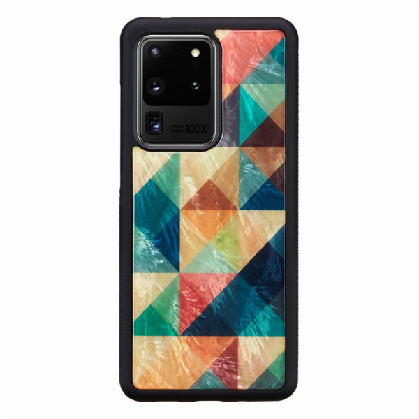 Pouzdro iKins pro Samsung Galaxy S20 Ultra mosaic black