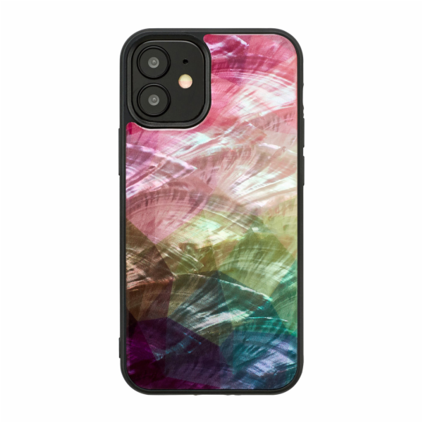 Pouzdro iKins pro Apple iPhone 12 mini vodní květ černý