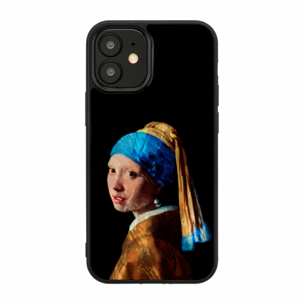 Pouzdro iKins pro Apple iPhone 12 mini holčička s perlovo...