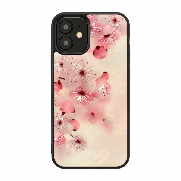 Pouzdro iKins pro Apple iPhone 12 mini krásný třešňový květ
