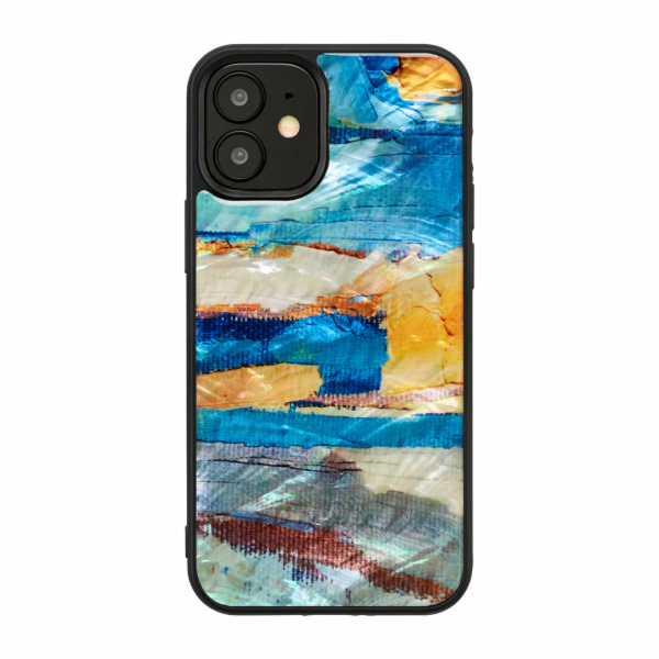 Pouzdro iKins pro Apple iPhone 12 mini nebesky modré