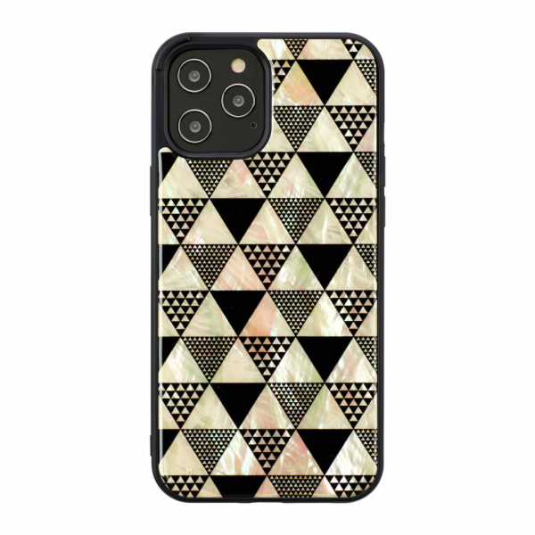 Pouzdro iKins pro Apple iPhone 12 Pro Max pyramidové černé