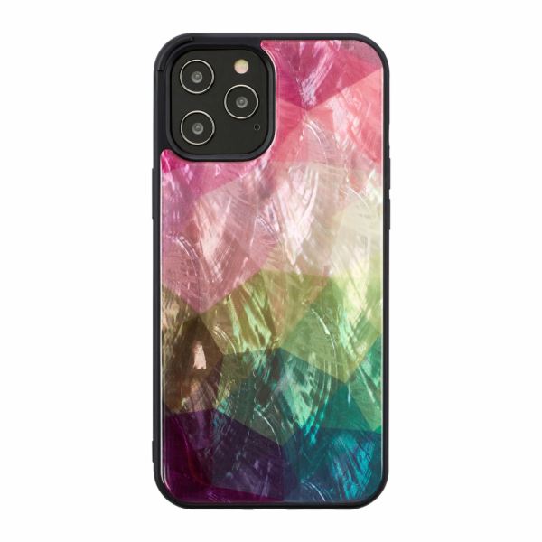 Pouzdro iKins pro Apple iPhone 12 Pro Max vodní květ černý
