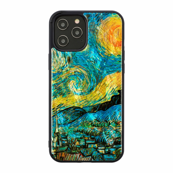 Pouzdro iKins pro Apple iPhone 12 Pro Max hvězdně noční č...