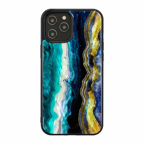 Pouzdro iKins pro Apple iPhone 12 Pro Max fialový achát