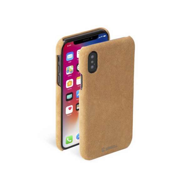 Krusell Broby Cover Apple iPhone XS cognac