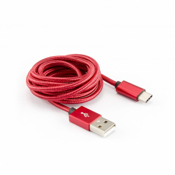 Sbox USB-TYPEC-15R USB->Type C M/M 1.5m fruity red