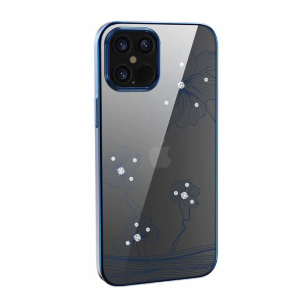 Devia Crystal Flora case iPhone 12 Pro Max blue
