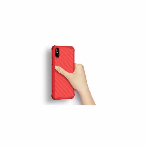 Devia Shark1 Shockproof Case iPhone XS Max (6.5) red
