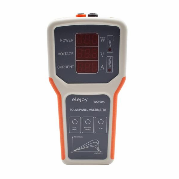 Tester ELEJOY WS400A solárních panelů, 400W, Displej