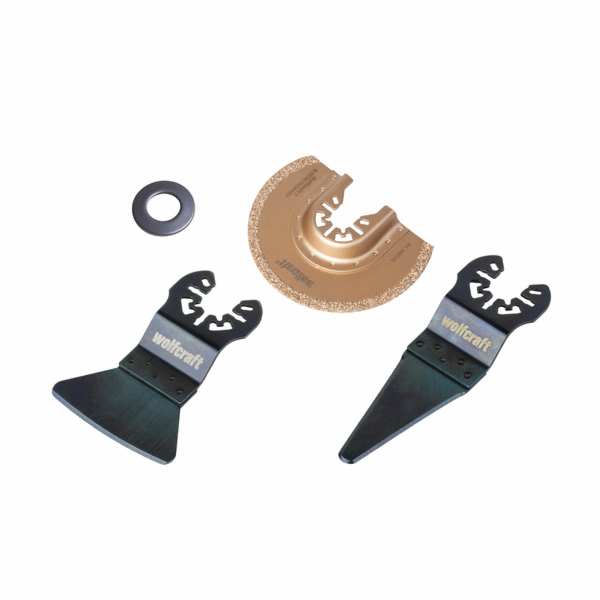 Wolfcraft Wolfcraft sada vibračních pil na opravu spár 84...