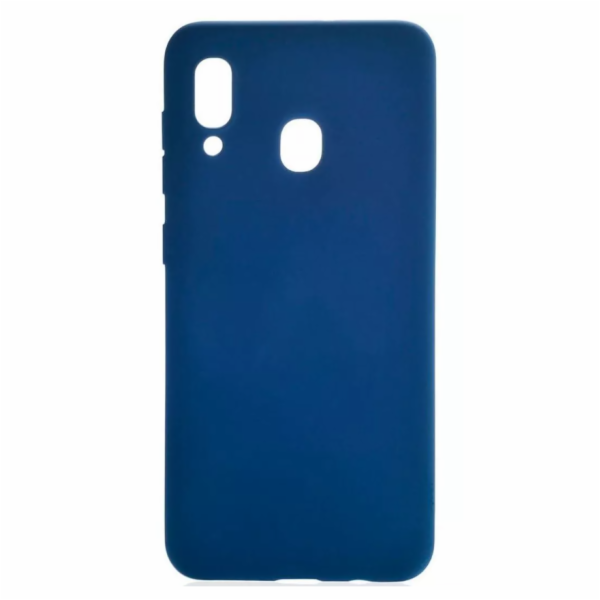 Samsung A20 Silicon Case Dark Blue