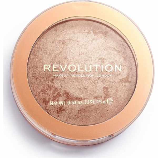 Makeup Revolution Re-Loaded Bronzer pro konturování oblič...