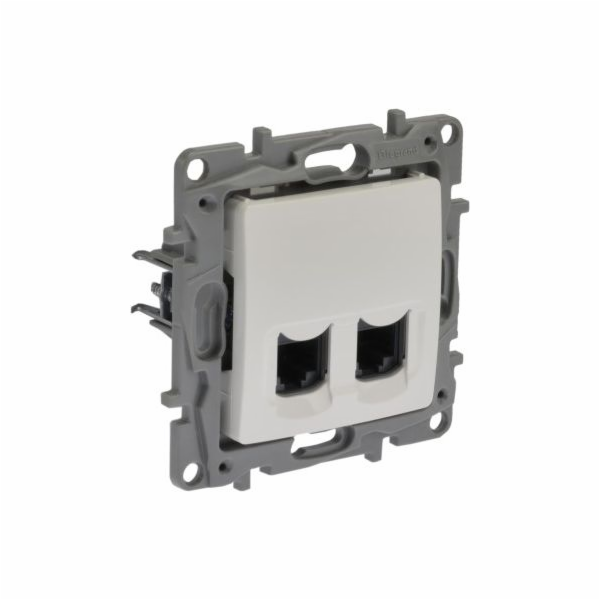 Legrand White dvojitá počítačová zásuvka RJ45 cat.6 UTP (...