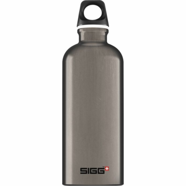 Alu Traveller Smoked Pearl 0,6 Liter, Trinkflasche