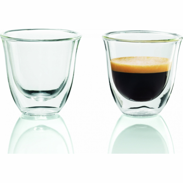 DeLonghi DeLonghi Espresso Szklanka termiczne 60ml, 2 szt...