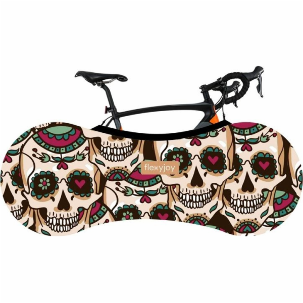 Flexyjoy Flexible universal bicycle cover with storage ca...