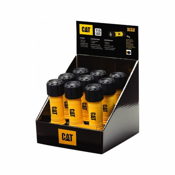 CAT Výkonná led svítilna CTRACK9 - 9 ks