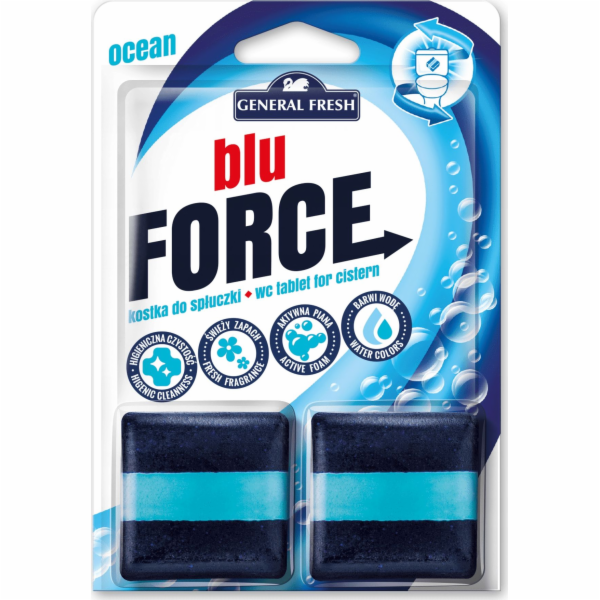 Čisticí WC kostky General Fresh Sea, 2 ks.