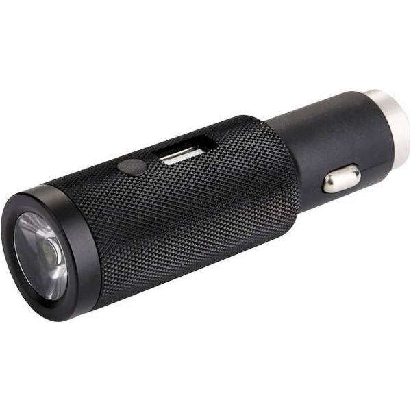 Realpower Realpower Car Charger Mit Taschenlampe und notf...