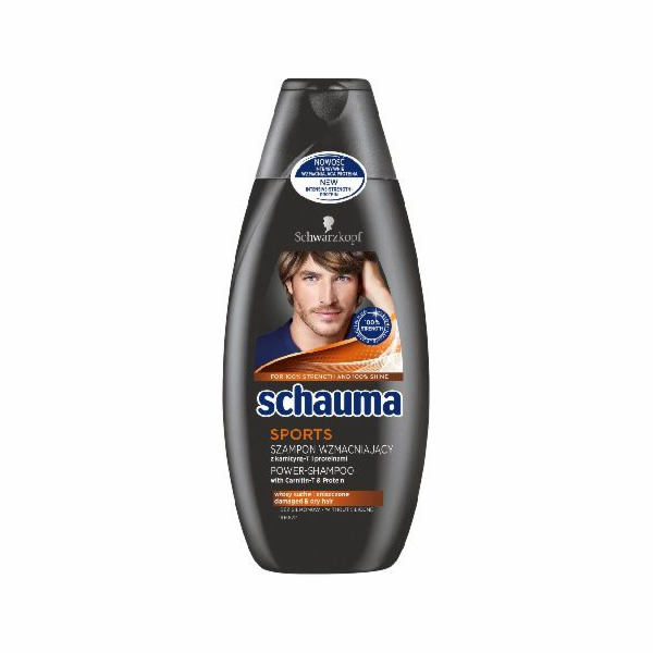 Schauma Sports for Men 400 ml vlasové šampon