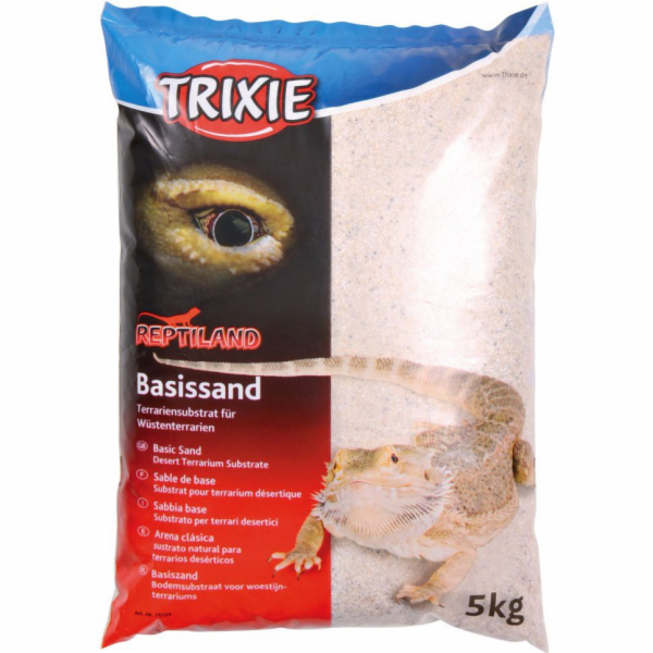 Trixie Basic Sand for Desert Terrarises 5 kg bílé