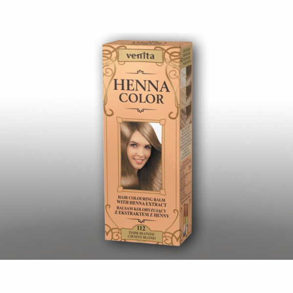 Bylinné balzámy Venita Henna Color 112 Dark Blond 75 ml