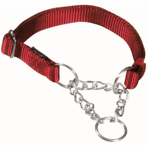 Trixie Choke na pásku 45-70 cm/25mm červená