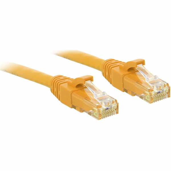 Lindy Patchcord UTP CAT6, 0,5 m, žlutá (48061)