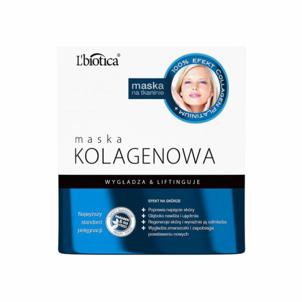Maska kolagenu Lbiotica - zdroj mládeže 23ml