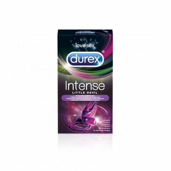 Nástavec Durex Little Devil - vibrační kroužek 1 ks