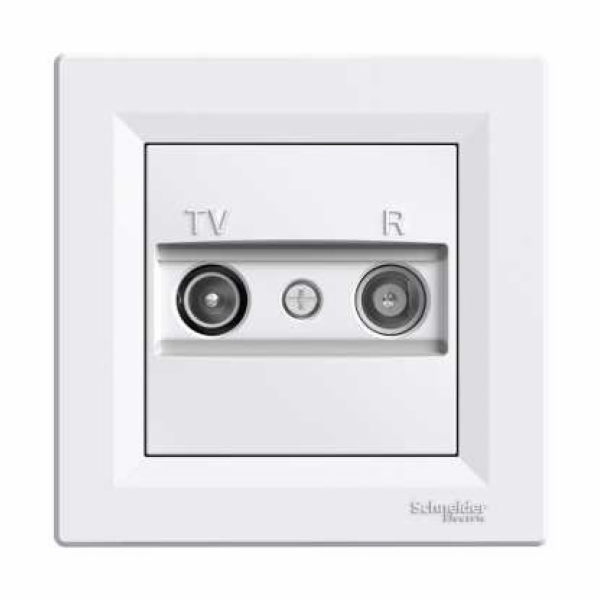Schneider Electric RTV koncová anténní zásuvka 1dB bez rá...